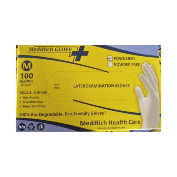 MediRich Latex Examination Gloves